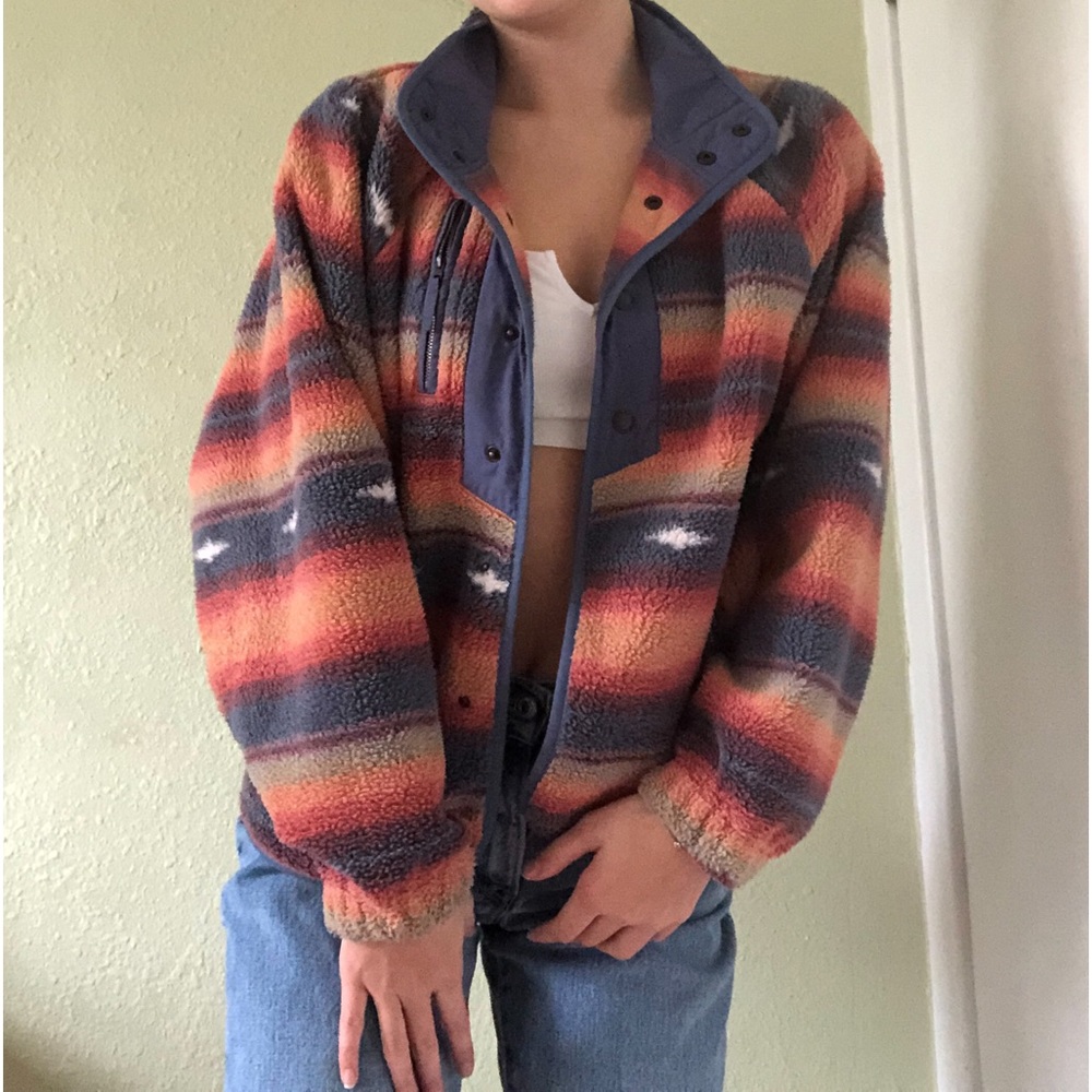 Sold on depop American eagle fluffy sweater